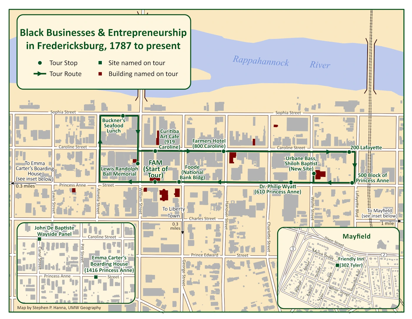 (MAP) Black Businesses and Entrepreneurship, 1787-Present